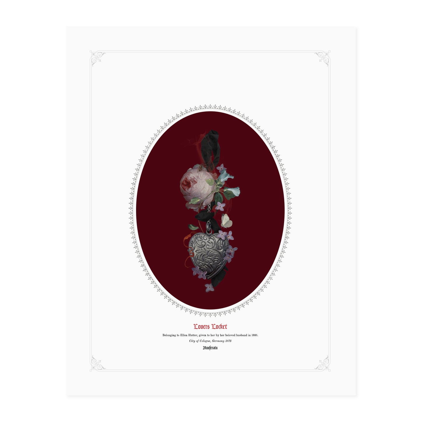 Lovers Locket Print