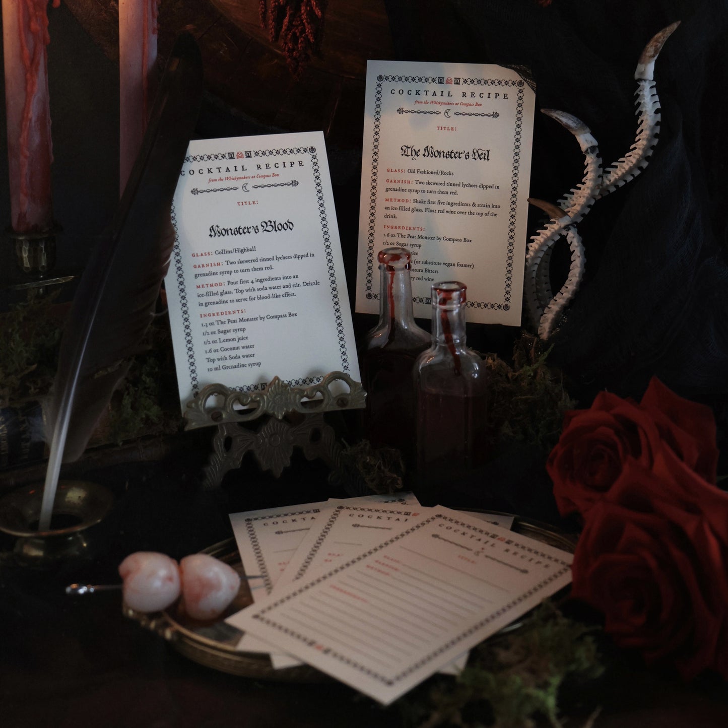 Cocktail Recipe Cards