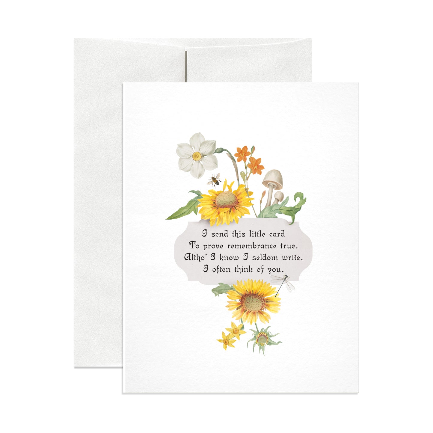 Victorian Friendship Greeting Card