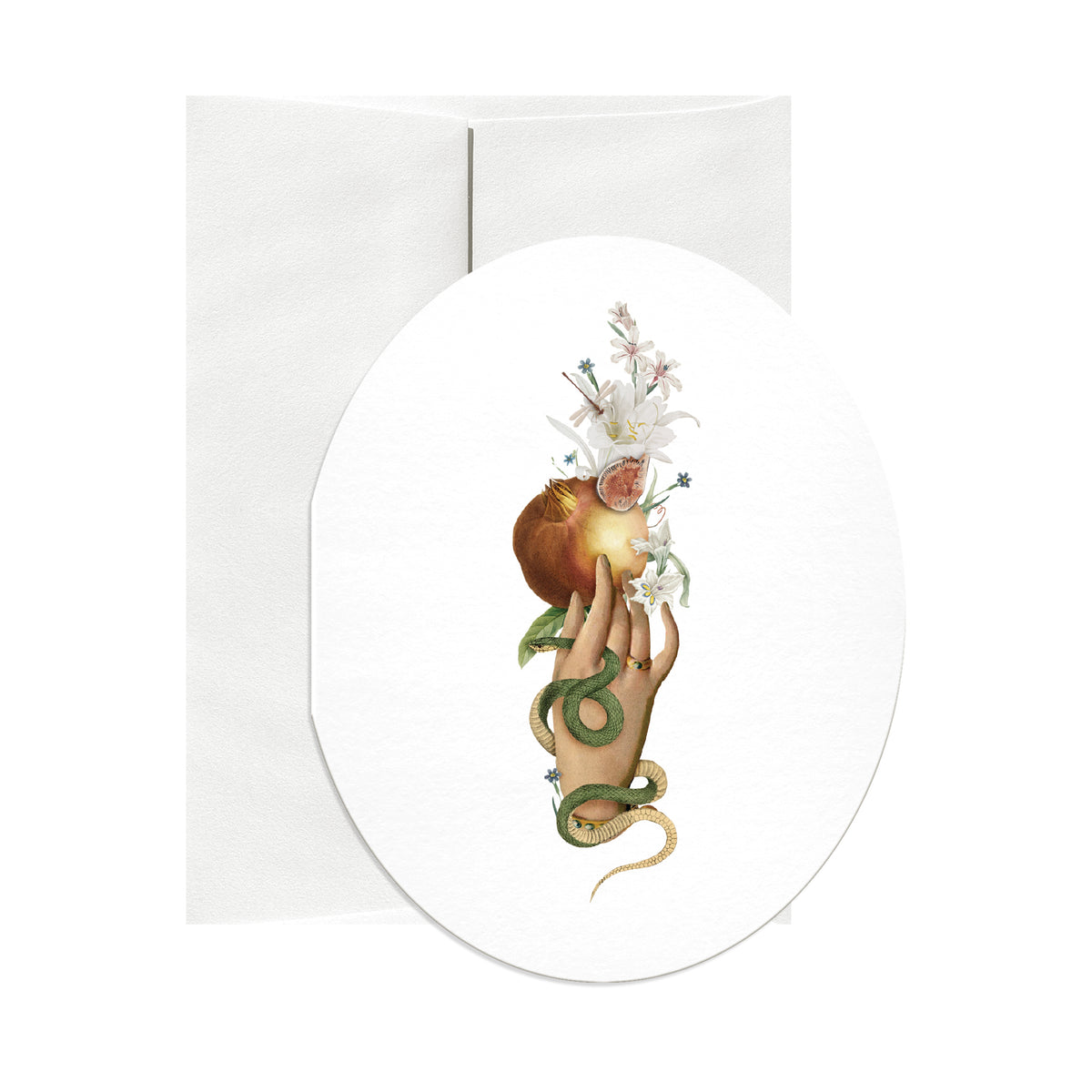 Fig Oval Card