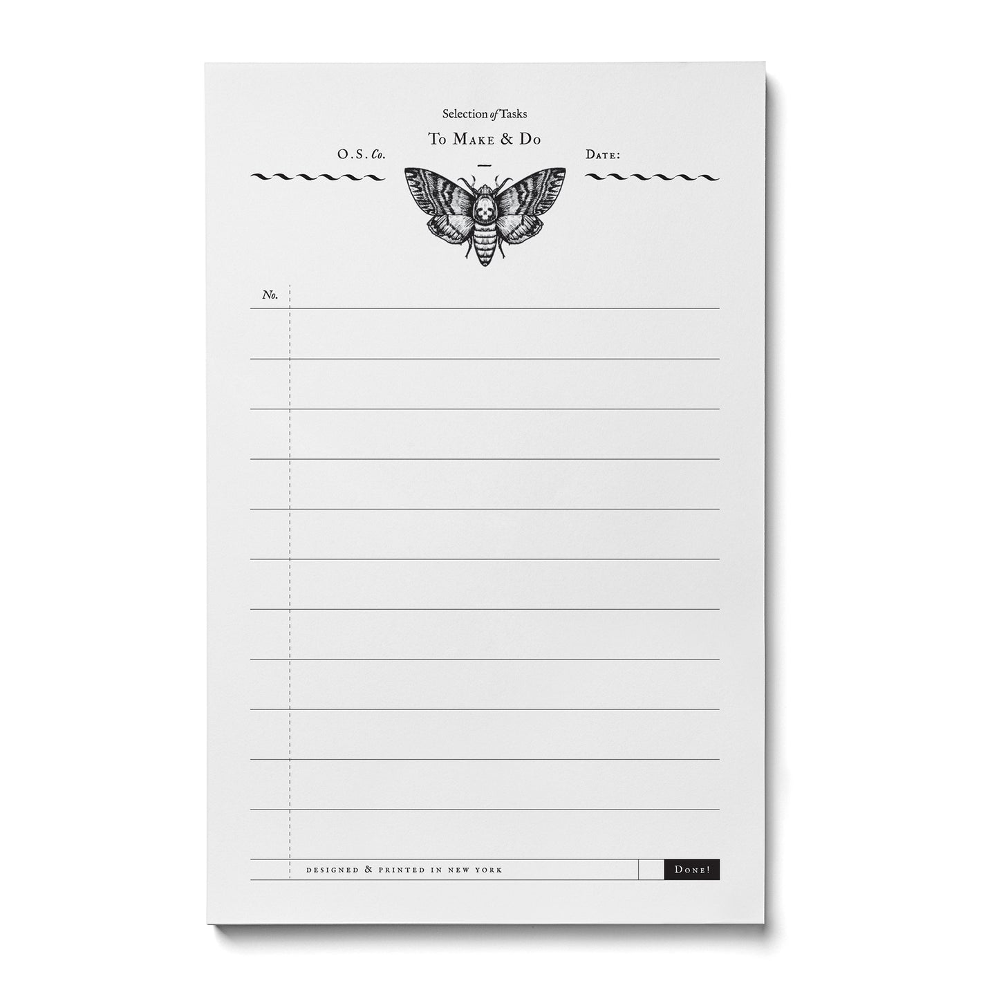 Moth Notepad