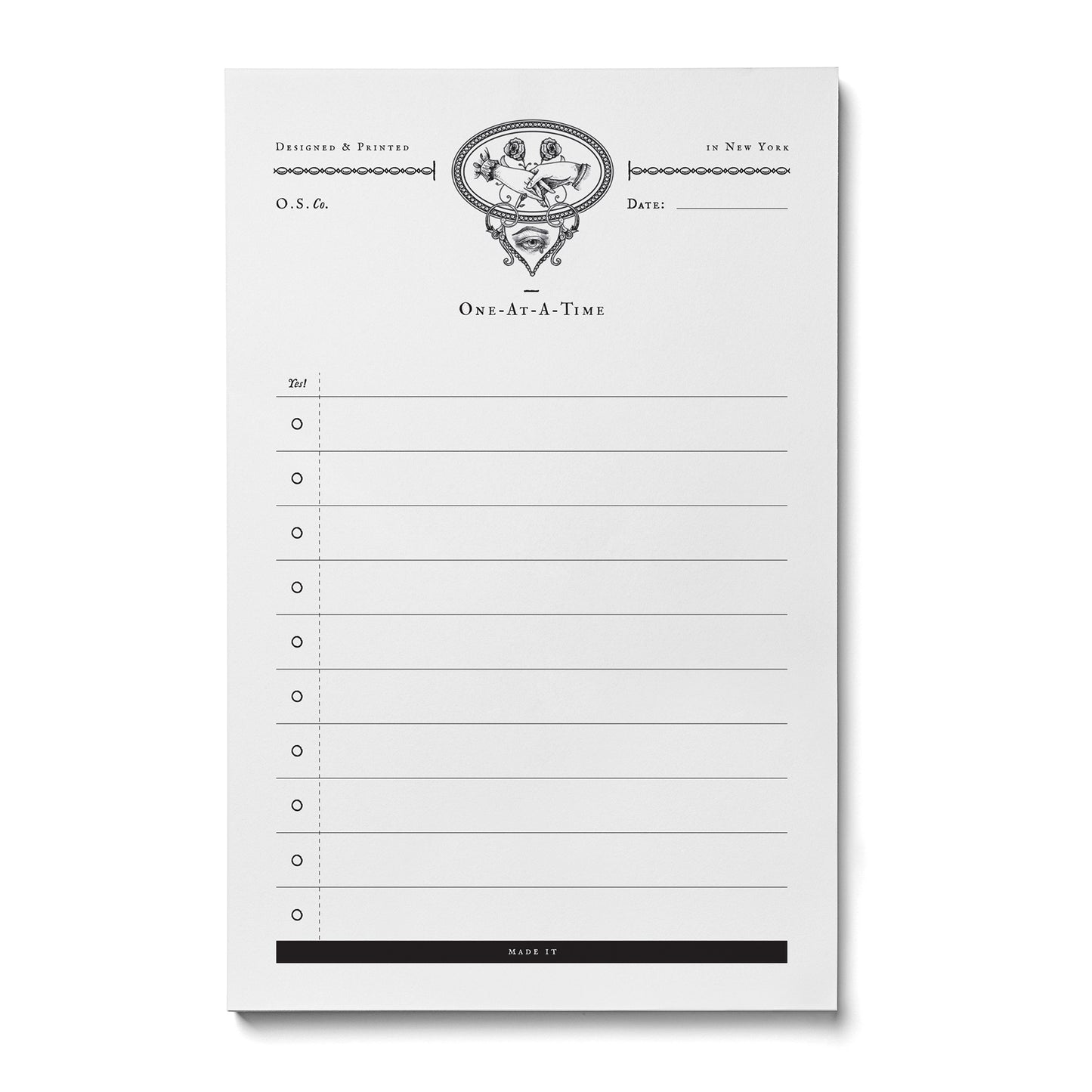 Seeing Eye Notepad