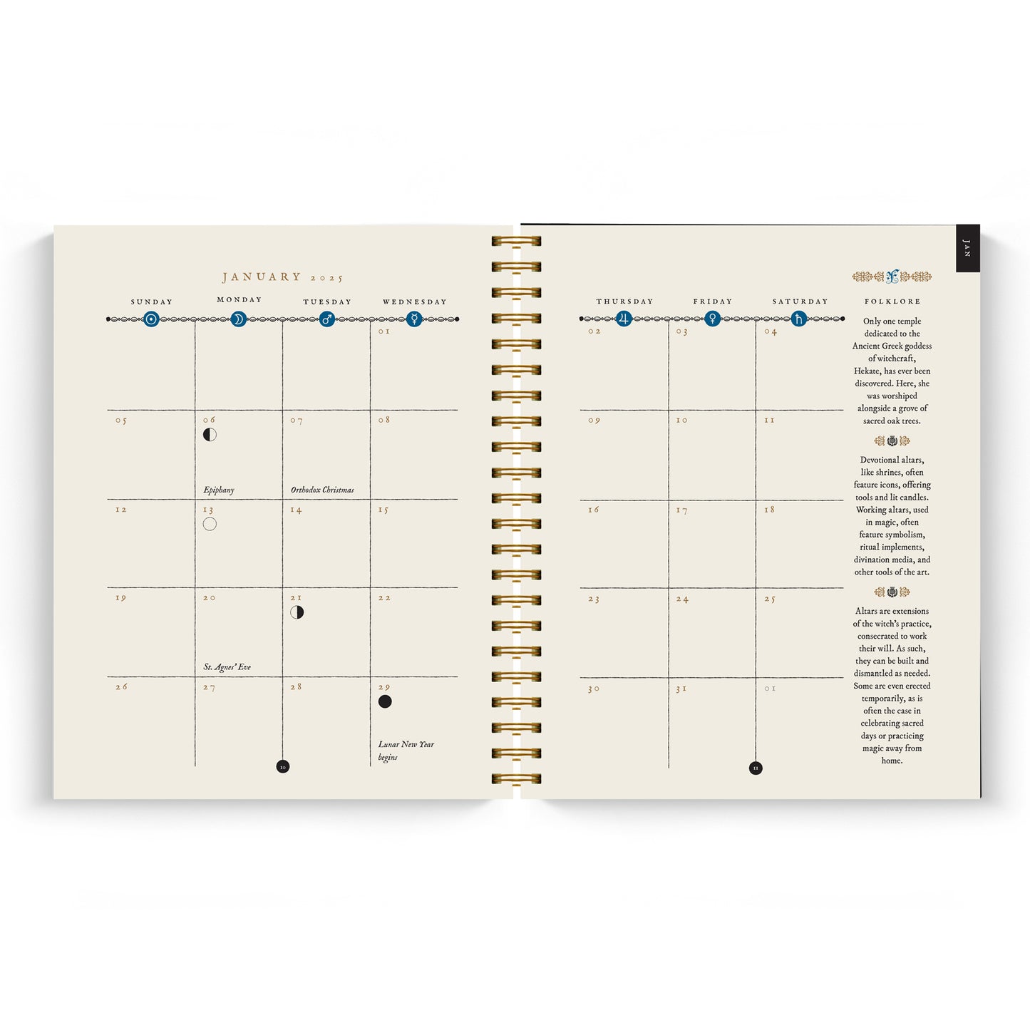 The Witch's Yearly Planner 2025