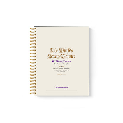 The Witch's Yearly Planner 2026