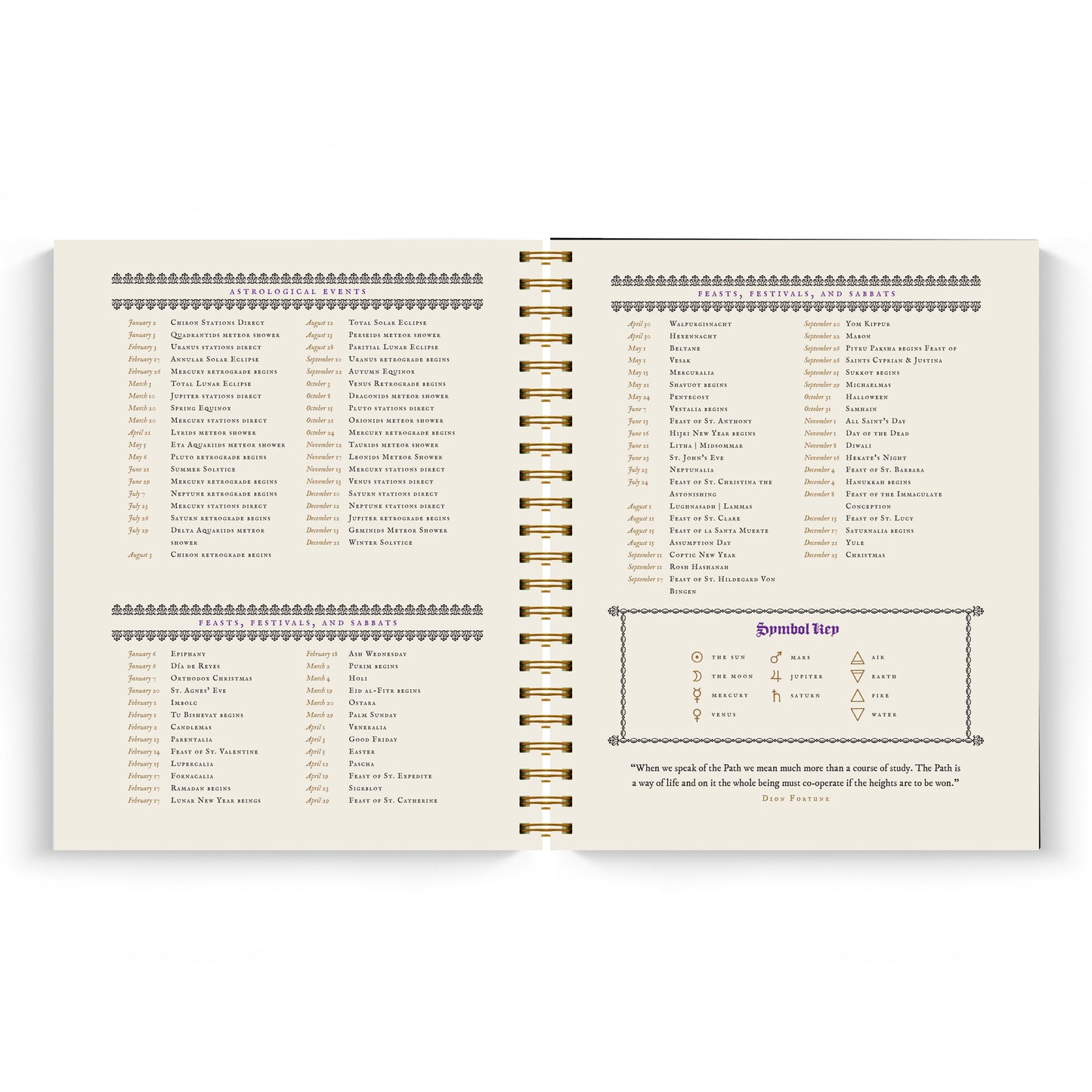 The Witch's Yearly Planner 2026