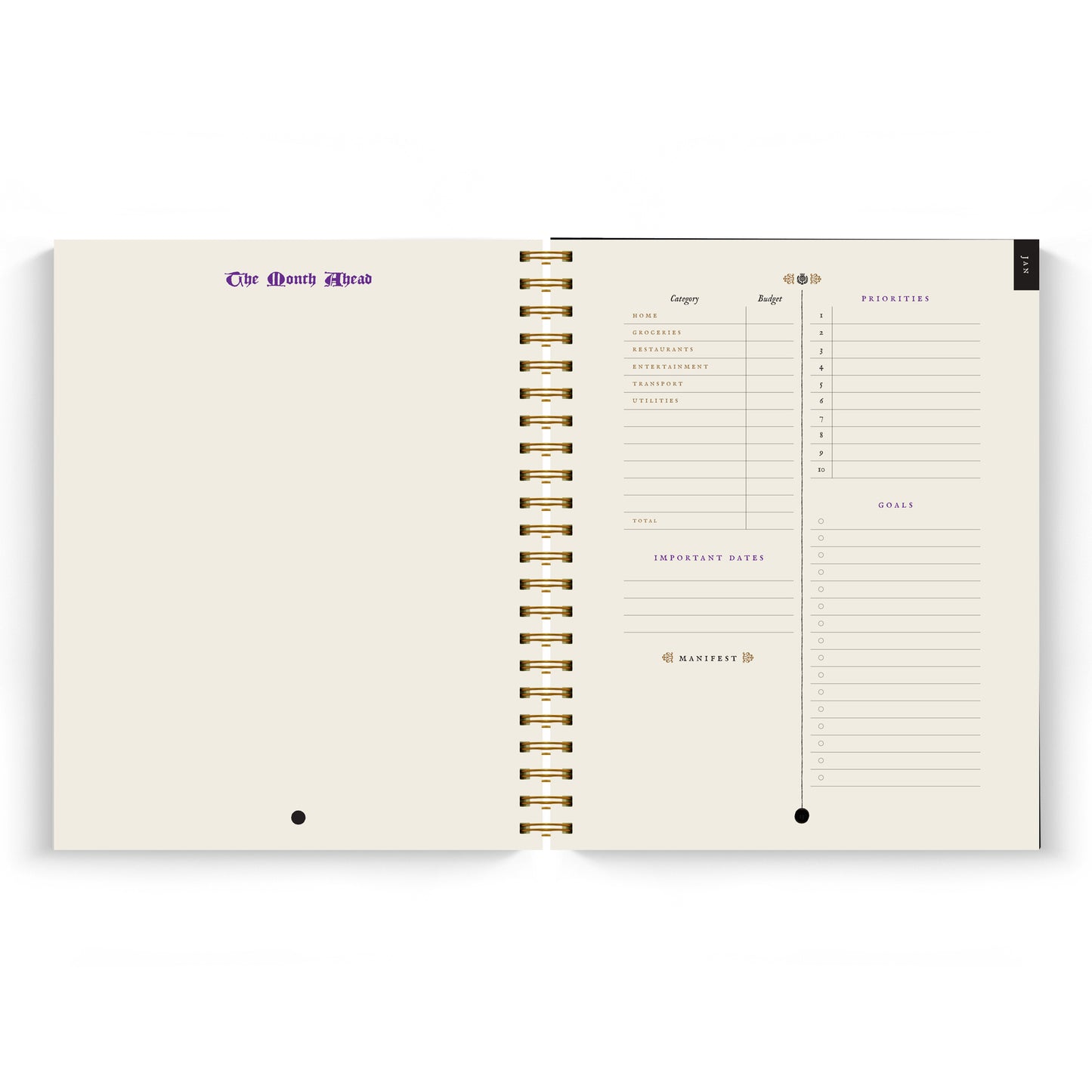 The Witch's Yearly Planner 2026