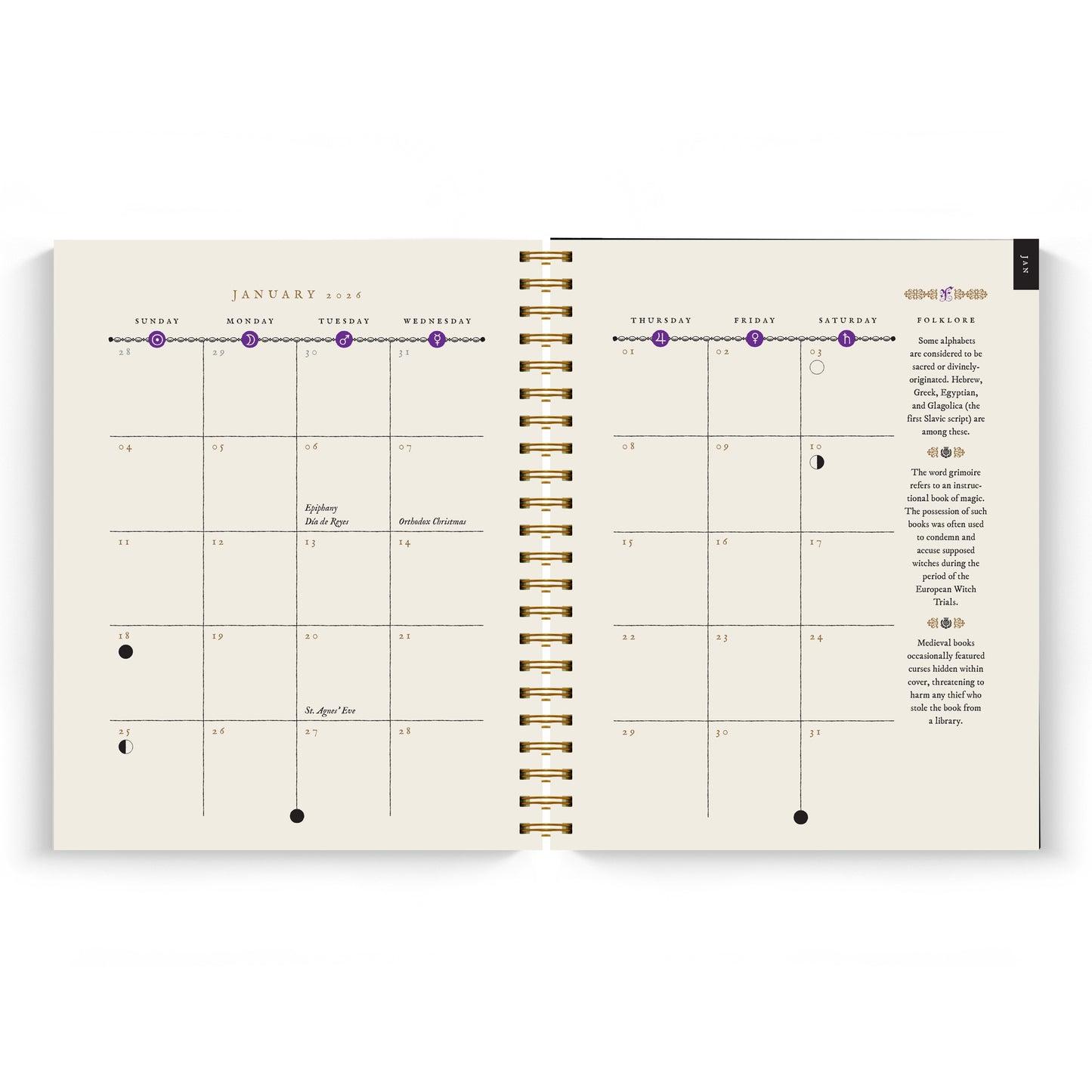 The Witch's Yearly Planner 2026