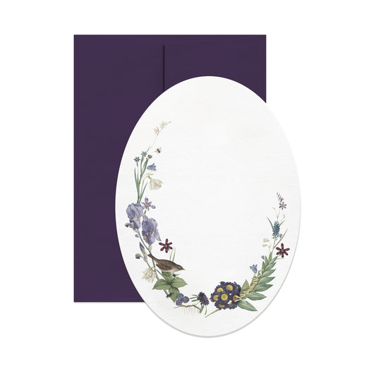 Purple Oval