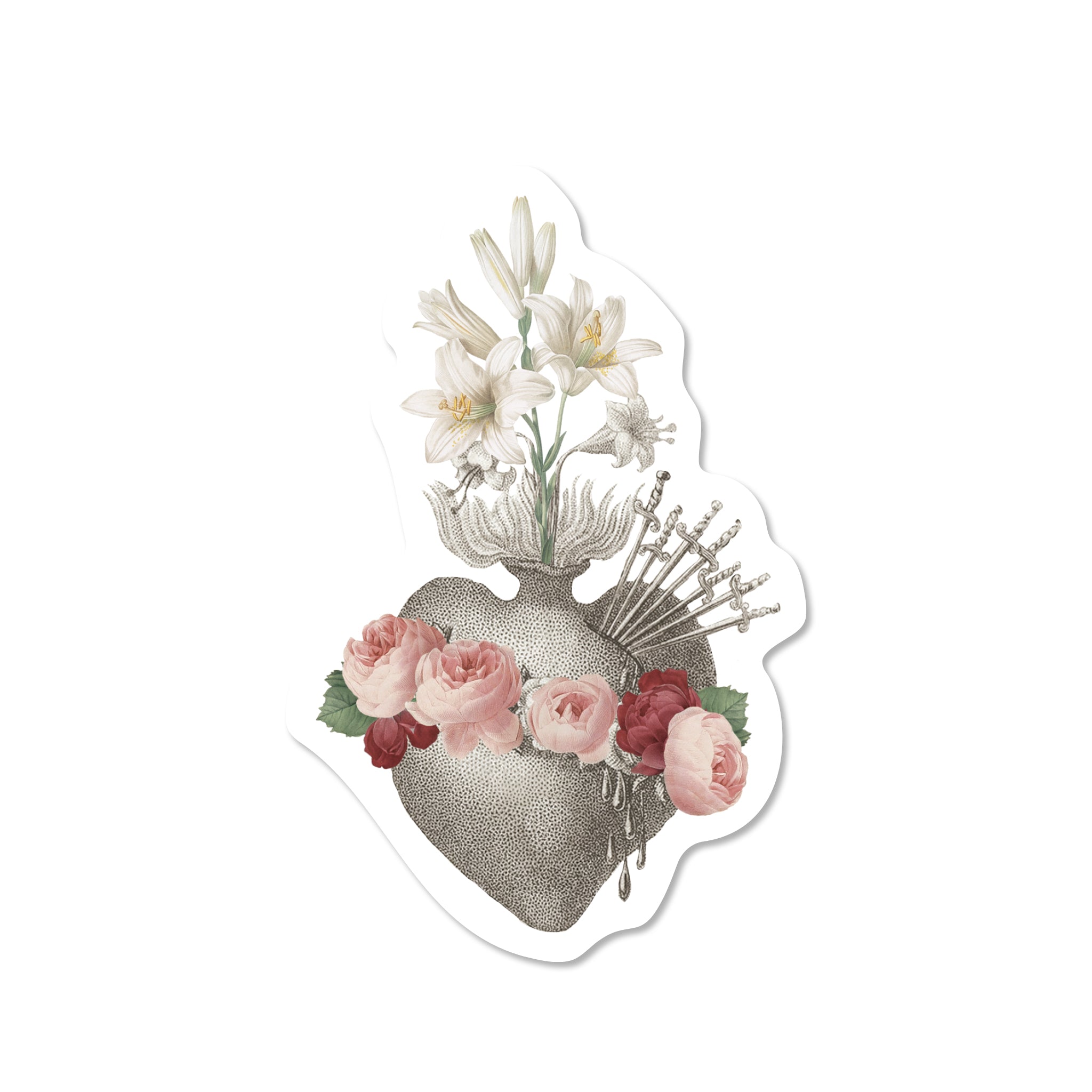 Sacred Heart Sticker – Open Sea
