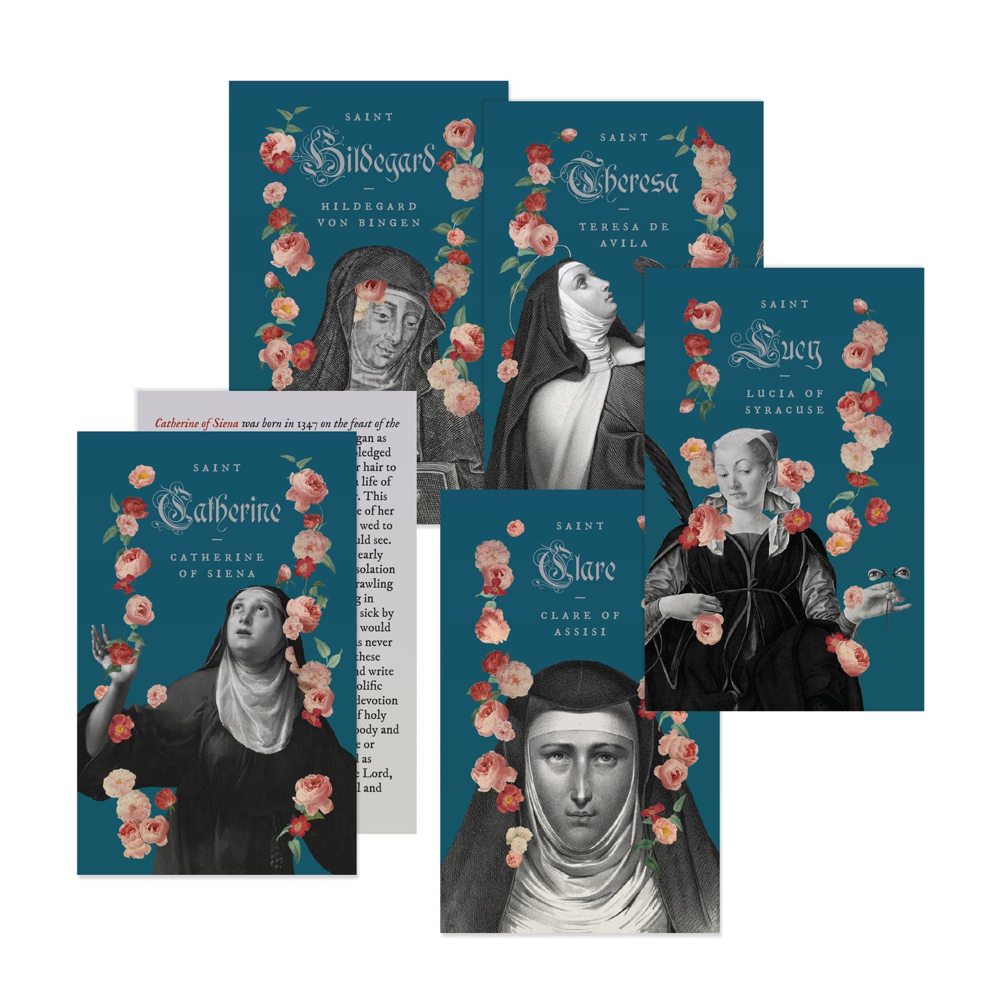 Lady Saints Wallet Cards