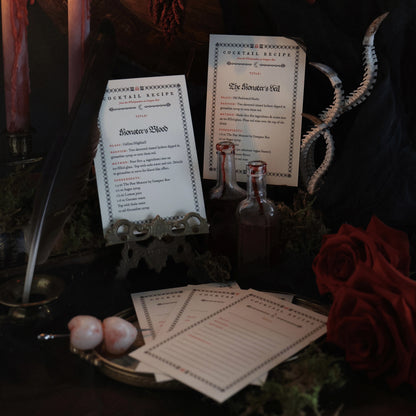 Cocktail Recipe Cards