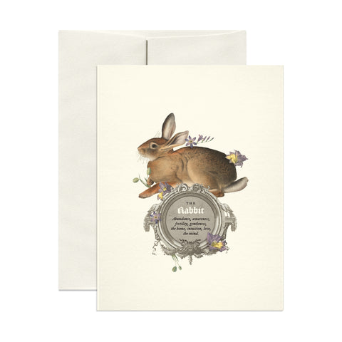 The Rabbit Greeting Card