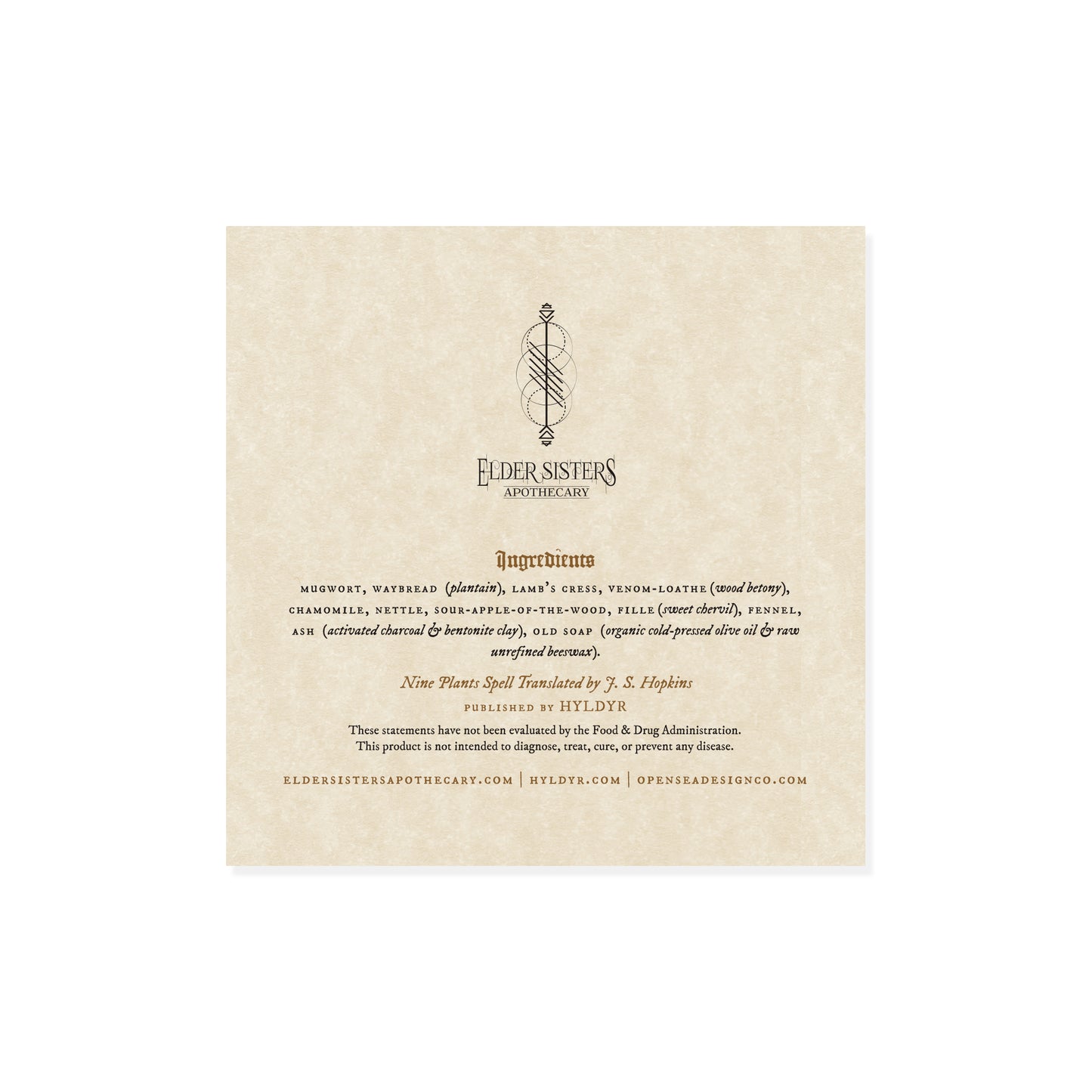 Nine Plants Spell Salve