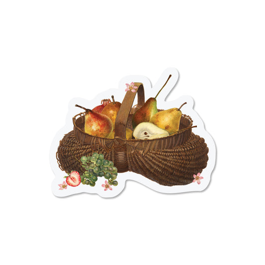 Basket of Pears Sticker